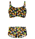 Toucans Crop Bikini Set