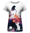 Galactic catastrophe womens t-shirt
