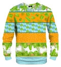 Tropical pattern sweatshirt