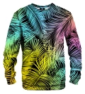 Bluza ze wzorem Colorful palms