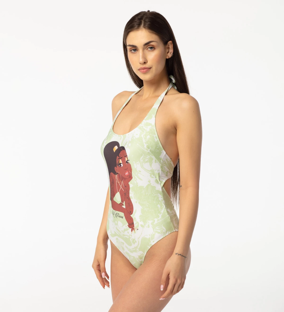 Lil Tiana Open Back Swimsuit