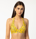 Rubber duck Halter Neck Bikini Top