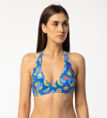 Fruity Halter Neck Bikini Top