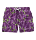 Eggplant swim shorts