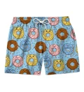 Summer donuts swim shorts