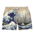 Kanagawa Wave swim shorts