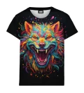 Vibrant Wolf Unisex T-shirt