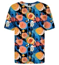 Abstract Flowers t-shirt