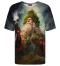 T-shirt ze wzorem God of Weed