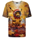 T-shirt ze wzorem Autumn Pika