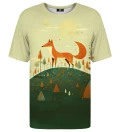T-shirt ze wzorem Fantasy fox