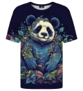 T-shirt ze wzorem Panda flowers