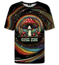 T-shirt ze wzorem Magic Mushroom