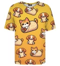 T-shirt ze wzorem Cat burrito