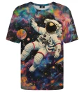 T-shirt ze wzorem Space cosmonaut