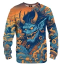 Bluza ze wzorem Blue Demon