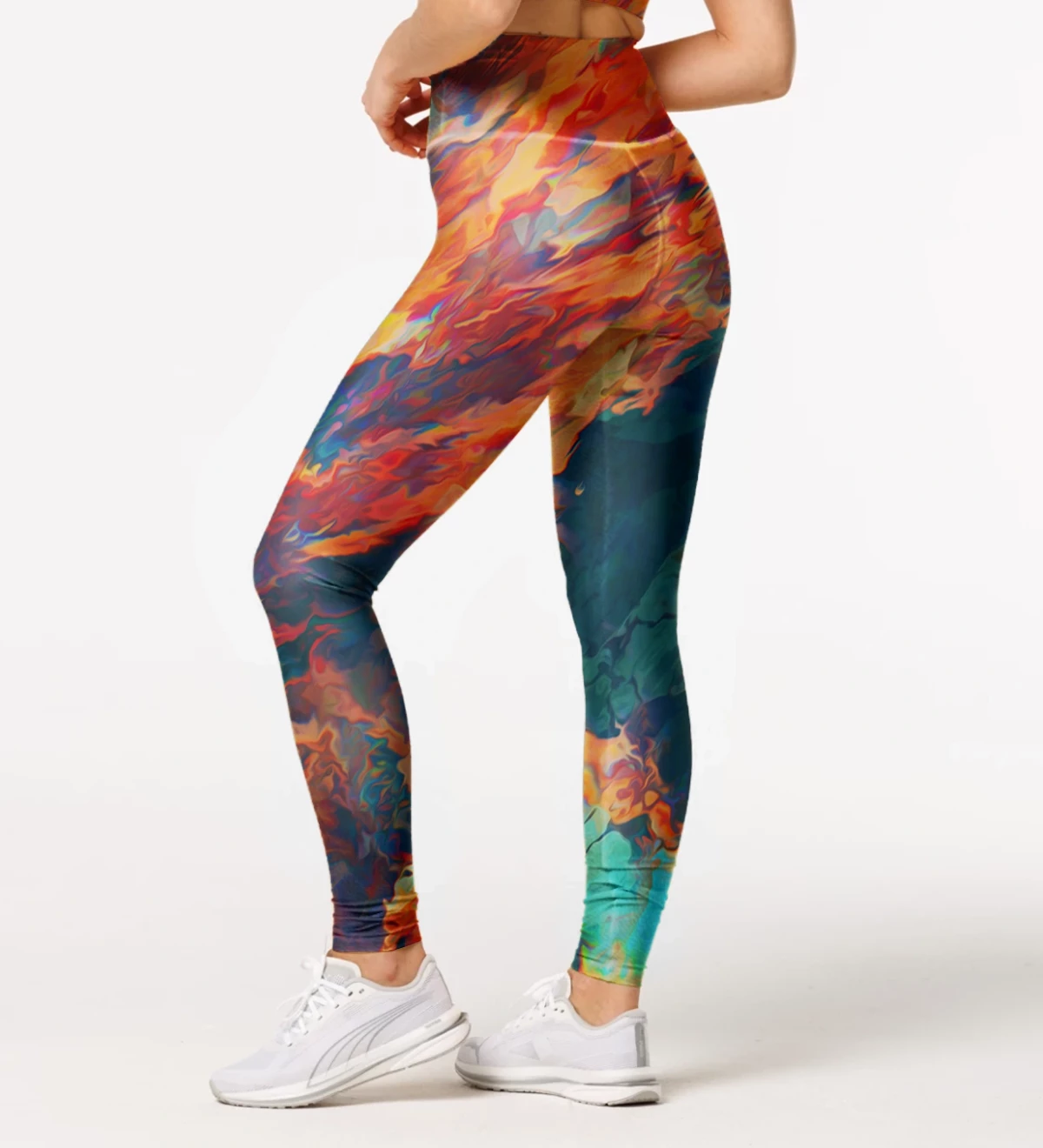 Women's Leggings - Colorful Patterns - Mr. Gugu & Miss Go