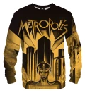 Bluza ze wzorem Metropolis