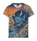 T-shirt Unisex Blue Demon