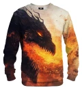 Bluza ze wzorem Volcano Dragon
