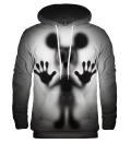 Blurry Mouse Womens Hoodie