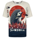 T-shirt ze wzorem Japanese Hedgehog
