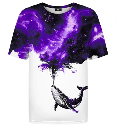 T-shirt ze wzorem Space Whale