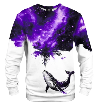 Bluza ze wzorem Space Whale