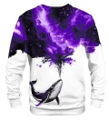 Space Whale sweatshirt
