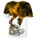 T-shirt ze wzorem Chinese Flame