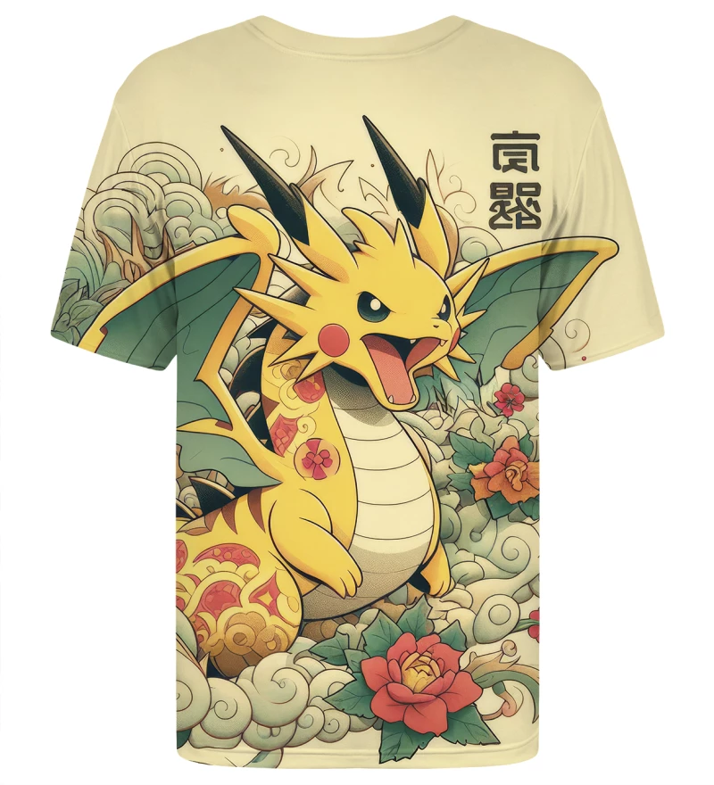 T-shirt ze wzorem Dragonchu