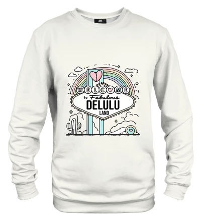 Delulu basic sweatshirt