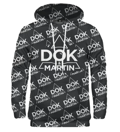 Bluza z kapturem Dok&Martin black