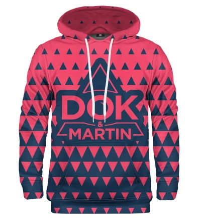 Bluza z kapturem Dok&Martin Red