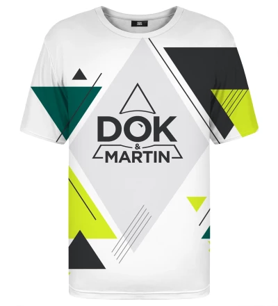 T-shirt ze wzorem Dok&Martin Yellow