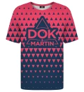 T-shirt ze wzorem Dok&Martin Red
