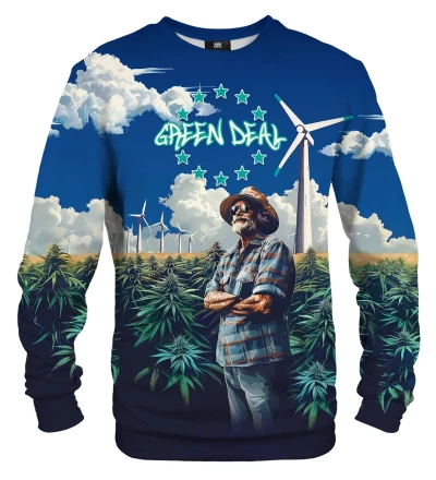Green deal sweatshirt