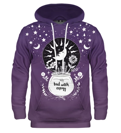 Bad witch energy Womens Hoodie