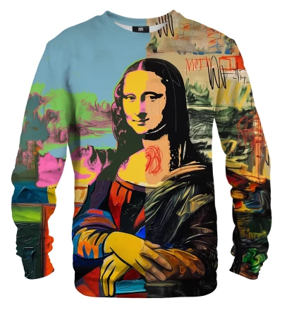 Bluza ze wzorem Mona Lisa Mix