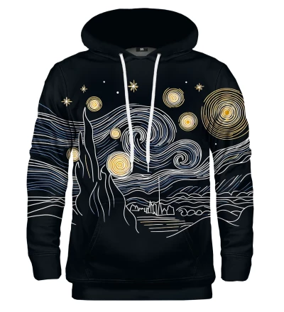Starry Night Simple hoodie