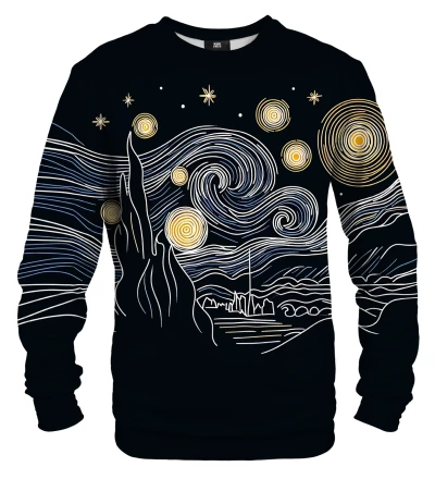Starry Night Simple sweatshirt