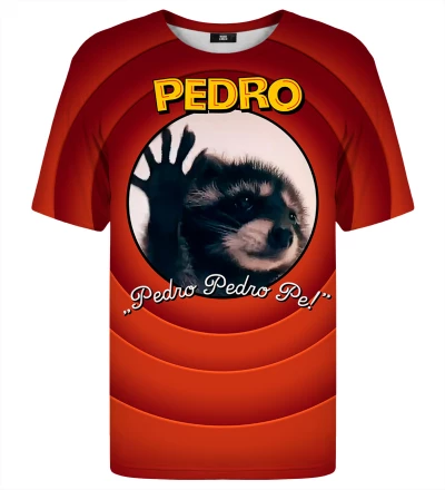 T-shirt ze wzorem Pedro