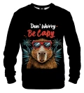 Don't worry be capy sweatshirt