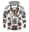 Old School Tattoos hoodie