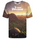 Diplodok Landscape t-shirt