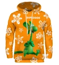 Diplodok Flower hoodie