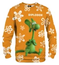 Bluza ze wzorem Diplodok Flower