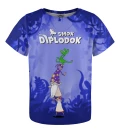 Diplodok Wieża t-shirt für Kinder