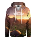 Diplodok Landscape Kids Hoodie