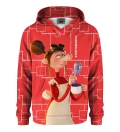 Red Entomologia Kids Hoodie